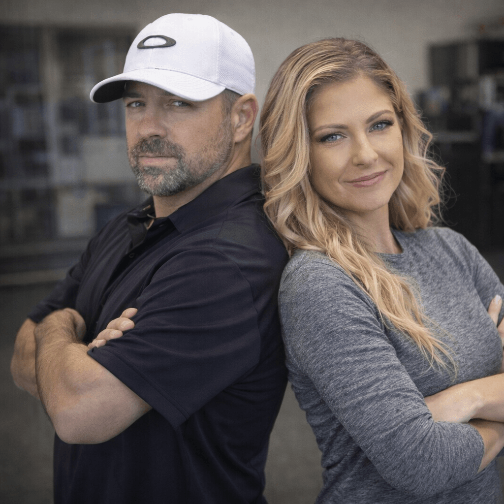 Happy team fist bumping 